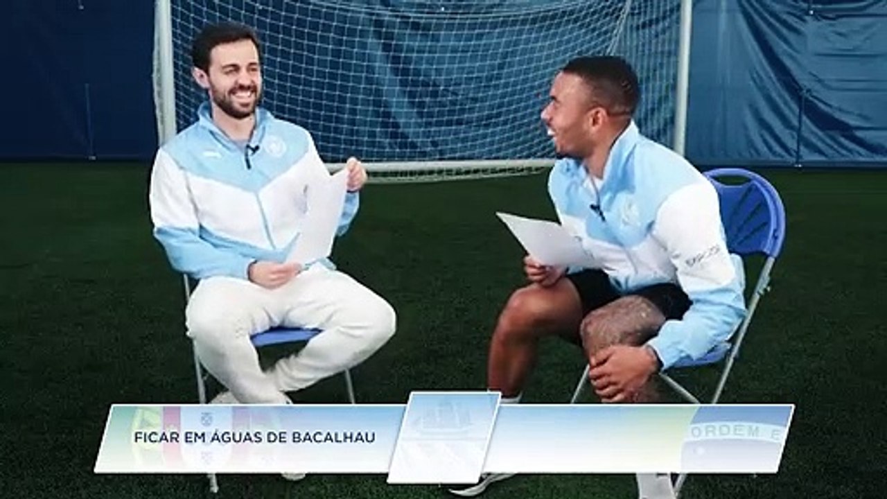 Bernardo Silva e Gabriel Jesus