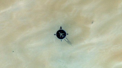 L'incroyable histoire du mémorial d'un crash aérien visible depuis l'espace