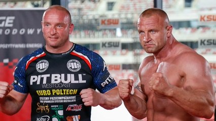MMA : Mariusz Pudzianowski affronte Tyberiusz Kowalczyk dans un combat de brutes