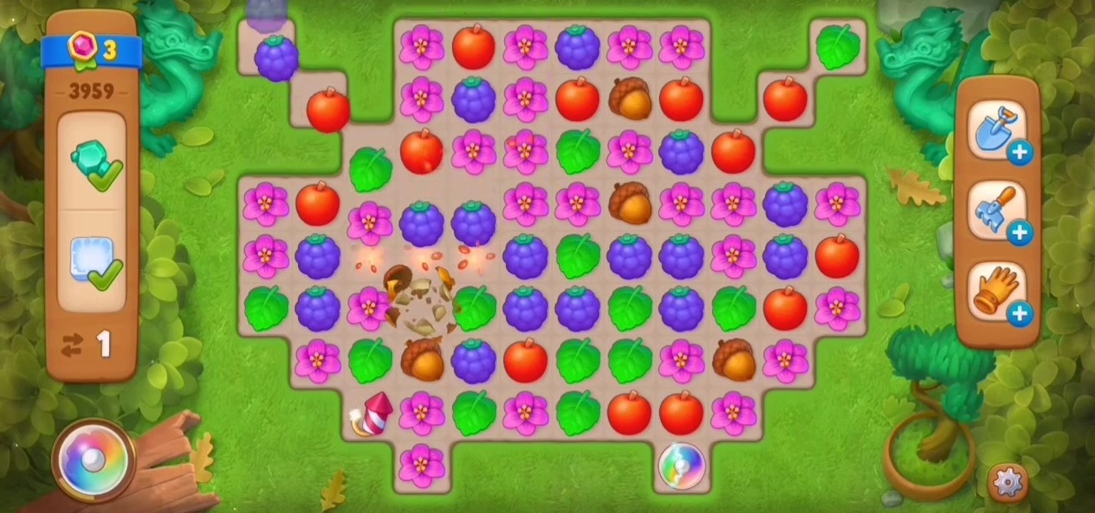 Gardenscapes - level 3959
