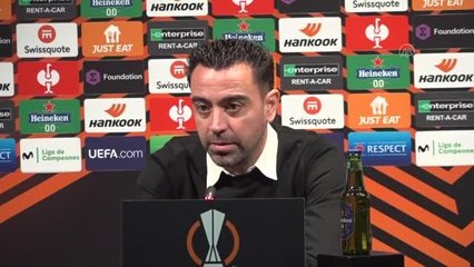 Barcelona – Galatasaray maçının ardından (Xavi Hernandez)