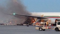 Un avion prend feu à l'atterrissage à l'aéroport de Montréal