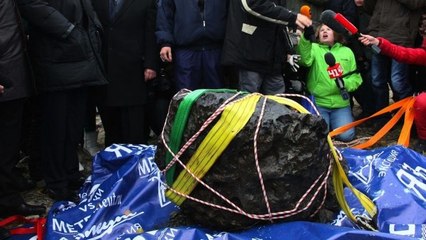 Russie : Un morceau d’astéroïde de plus de 500 kilos repêché à Tcheliabinsk