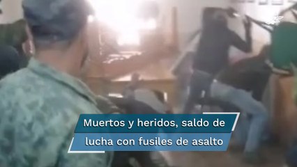 Fiscalía Michoacán informa sobre saldo de enfrentamientos en San Juan Nuevo, Parangarícutiro