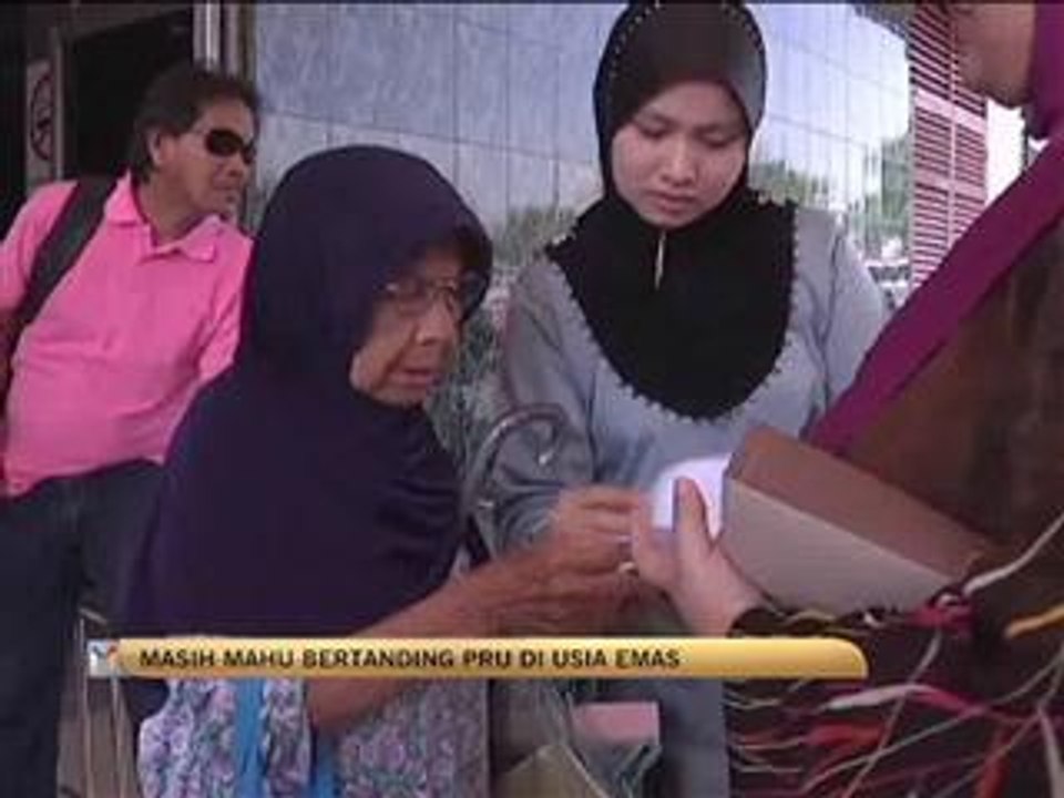 Masih mahu bertanding PRU di usia emas
