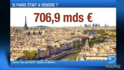Vous voulez acheter Paris ? C'est possible au prix de 706.9 milliards d'euros !