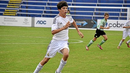 Le but merveilleux de Théo Zidane avec les jeunes du Real Madrid