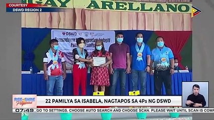 GOVERNMENT AT WORK | 22 pamilya sa Isabela, nagtapos sa 4Ps ng DSWD