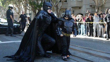 Batman : San Francisco devient Gotham City pour un enfant malade