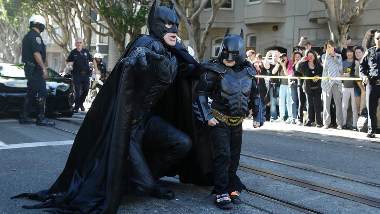 Batman : San Francisco devient Gotham City pour un enfant malade