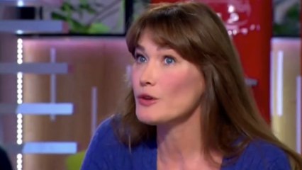 C à Vous : Carla Bruni s'explique avec Patrick Cohen
