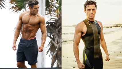 Baywatch : Zac Efron révèle son astuce pour faire ressortir ses muscles avant chaque scène