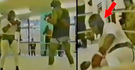 Le jour où Mike Tyson a été envoyé au tapis lors d'un sparring