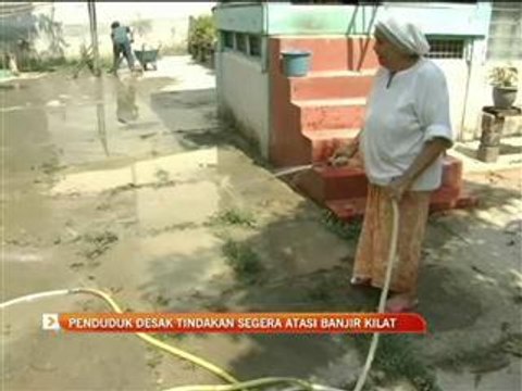Penduduk desak atasi banjir kilat