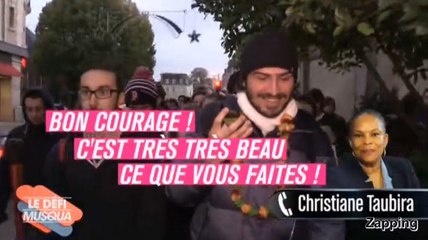 Le Petit Journal : Christiane Taubira et Jamel Debbouze honorent Maxime Musqua pour sa marche