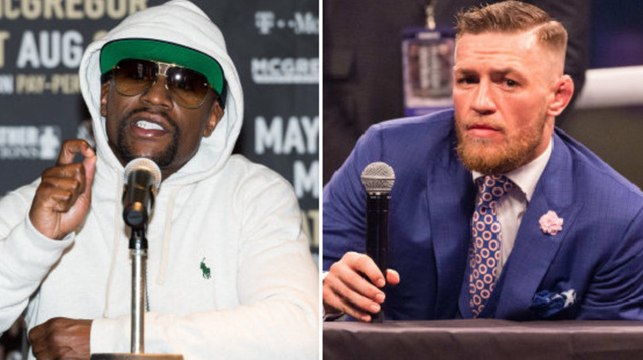 Floyd Mayweather propose à Conor McGregor de changer de taille de gants pour le combat