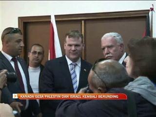 Kanada gesa Palestin dan Israel berunding