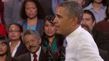 Barack Obama : interrompu pendant son discours, il recadre l'agitateur avec élégance