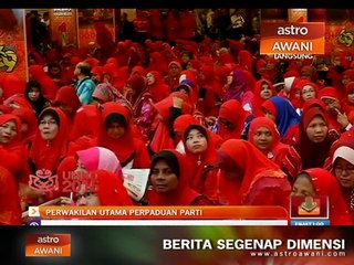 Hari kedua Perhimpunan Agung UMNO 2015: Perwakilan utama perpaduan parti
