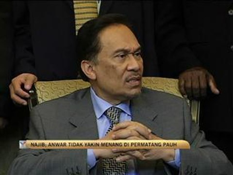 Anwar tidak yakin menang di Permatang Pauh