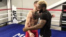 Dashon Jonhson poste une photo de son sparring pour prouver que Conor McGregor n'est pas raciste