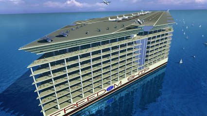 Freedom Ship, la somptueuse cité flottante qui pourrait accueillir 50 000 passagers