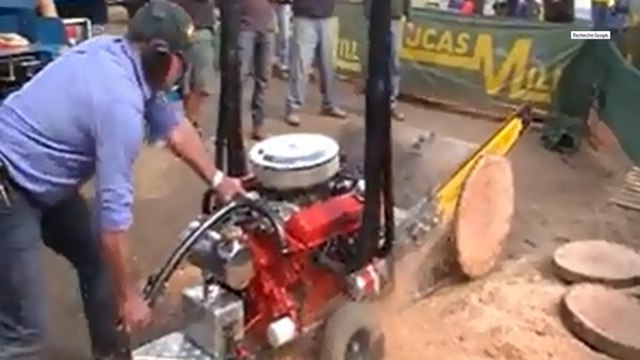 Découvrez la tronçonneuse la plus puissante du monde !