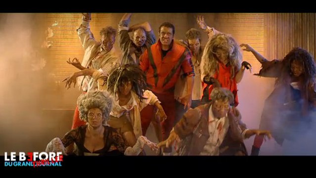 Le Before : Thomas Thouroude, Antoine de Caunes, Serge le Lama... rejouent Thriller de Michael Jackson