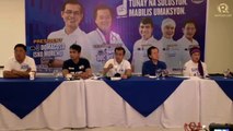 Isko Moreno holds press conference in Nueva Ecija