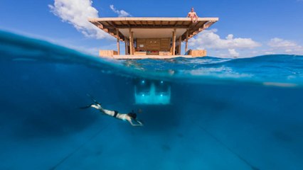 Manta Resort Underwater Room, l'incroyable chambre d'hôtel plongée à 4 mètres sous la mer