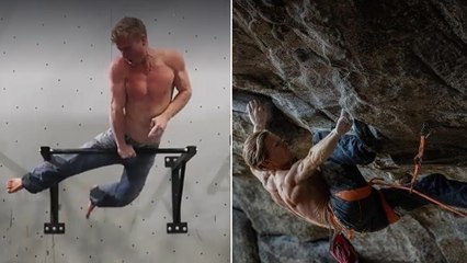 Le nouveau défi physique du grimpeur Magnus Midtbo