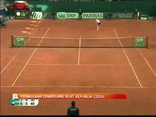 Permulaan cemerlang buat Republik Czech