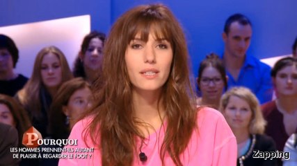La météo du Grand Journal : Doria Tillier se moque des supporters de foot