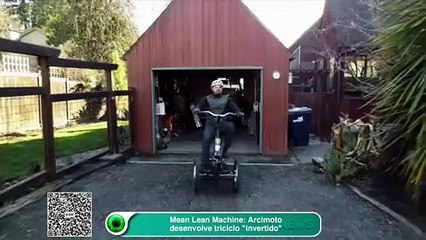 "E-trike": conheça o triciclo elétrico que se inclina nas curvas