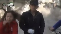 Syrie : des enfants échappent à l'explosion d'une bombe dans la banlieue de Damas