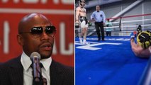 Mayweather réagit enfin à la vidéo du sparring entre McGregor et Malignaggi