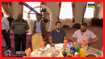 Pékin Express:la soirée improbable de Nicolas etLucas à une fête de circoncision fait mourir de rire