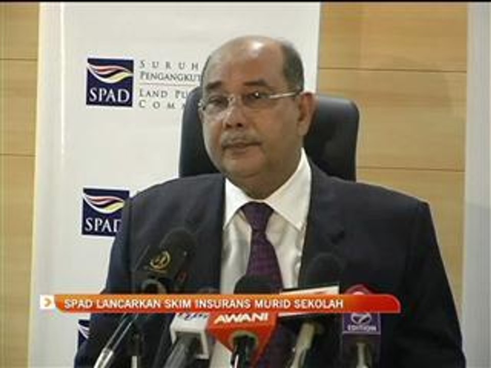 SPAD lancarkan skim insurans murid sekolah