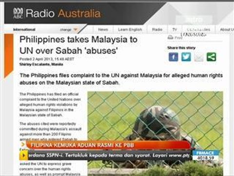 Filipina buat aduan rasmi ke UN