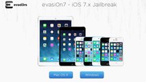 Jailbreak evasi0n iOS 7 : tutoriel débutant pour l'installer sur iPhone 5S, 5C, 5, 4S et 4