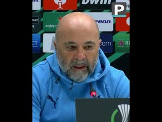 OM-Bâle : "On aurait dû finir avec quatre buts d'écart", regrette Jorge Sampaoli