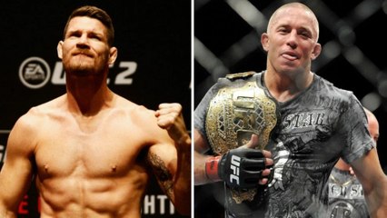 Georges Saint-Pierre fait monter la température et promet l'enfer à Michael Bisping