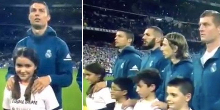 Quand Cristiano Ronaldo chante l'hymne de la ligue des champions