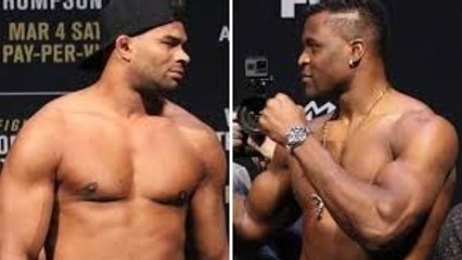 Video herunterladen: Francis Ngannou affrontera bien Alistair Overeem lors de l'UFC 218 !