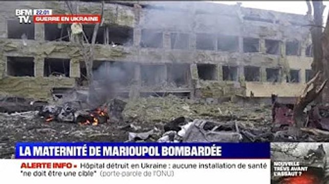 Guerre en Ukraine: La Russie bombarde un hôpital pour enfants voici le bilan.