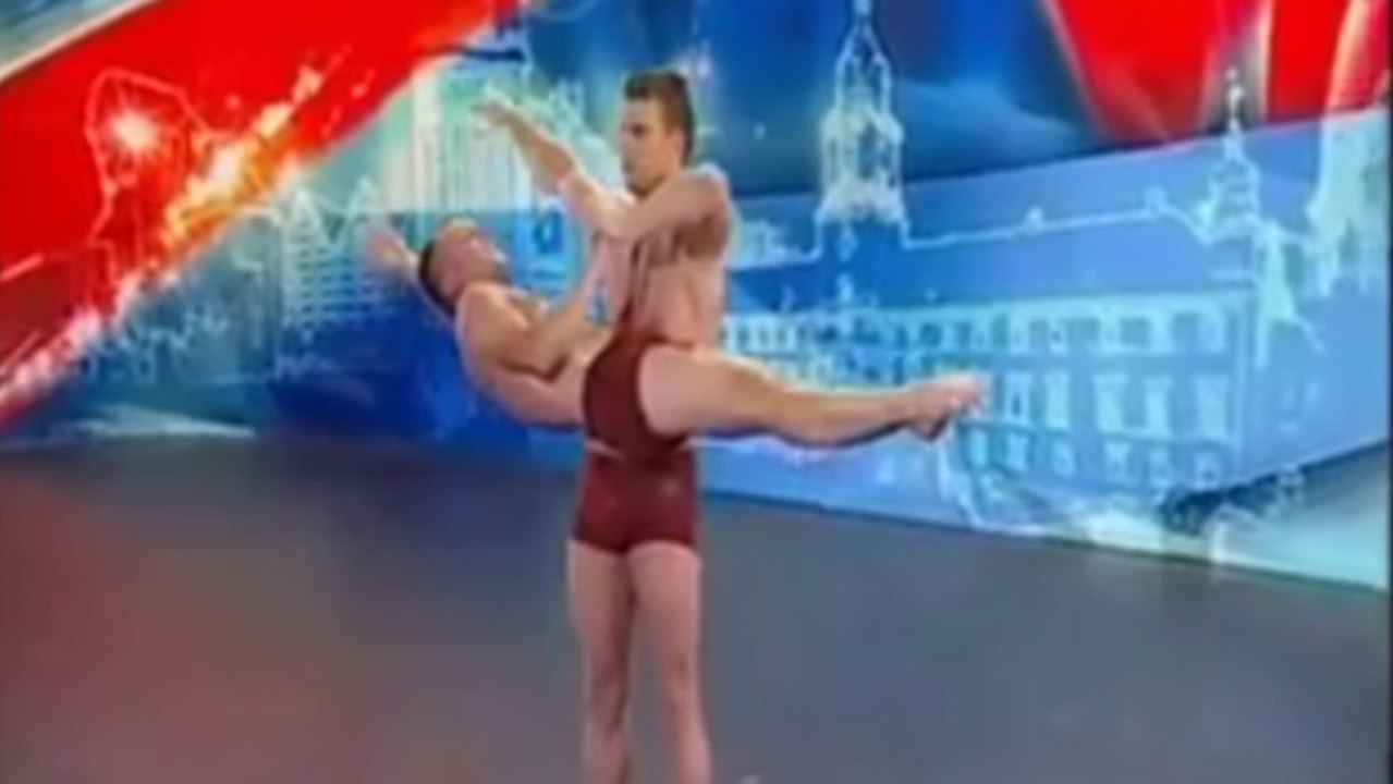 La sublime prestation de deux gymnastes dans l'émission ''Incroyables Talents'' en Pologne