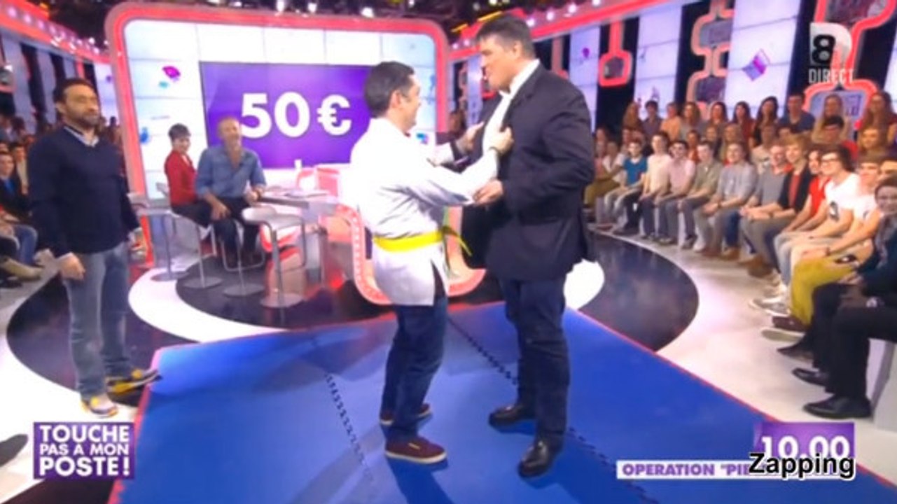 Touche pas à mon poste : David Douillet met les chroniqueurs au tapis