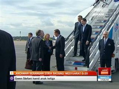 Ancaman serangan Syria bayangi mesyuarat G-20