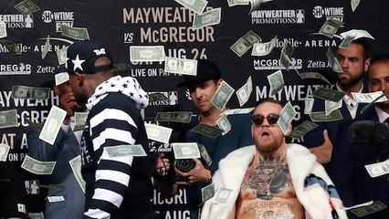 Le combat entre Floyd Mayweather et Conor McGregor a généré 600 millions de dollars de recette