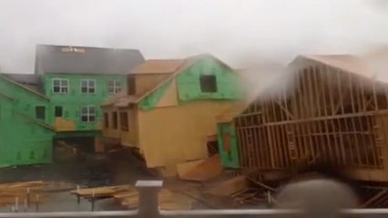 Etats-Unis : Un immeuble s'effondre pendant une tempête en Caroline du Nord